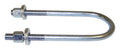 Front Leaf Spring Axle U-Bolt, 7/16 Inch X 20 Threads for Select 1945-71 Jeep Models Crown Automotive