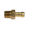 BRASS FUEL CONNECTOR 1/4 HOSE MAL