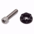 Universal 3/8"" Aluminum Star Bolt Kit - Black
