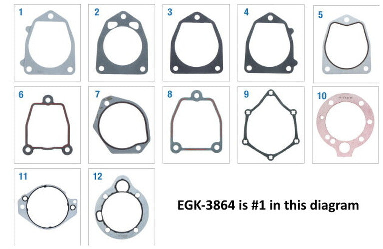 AIR COMPRESSOR MOUNTING GASKET