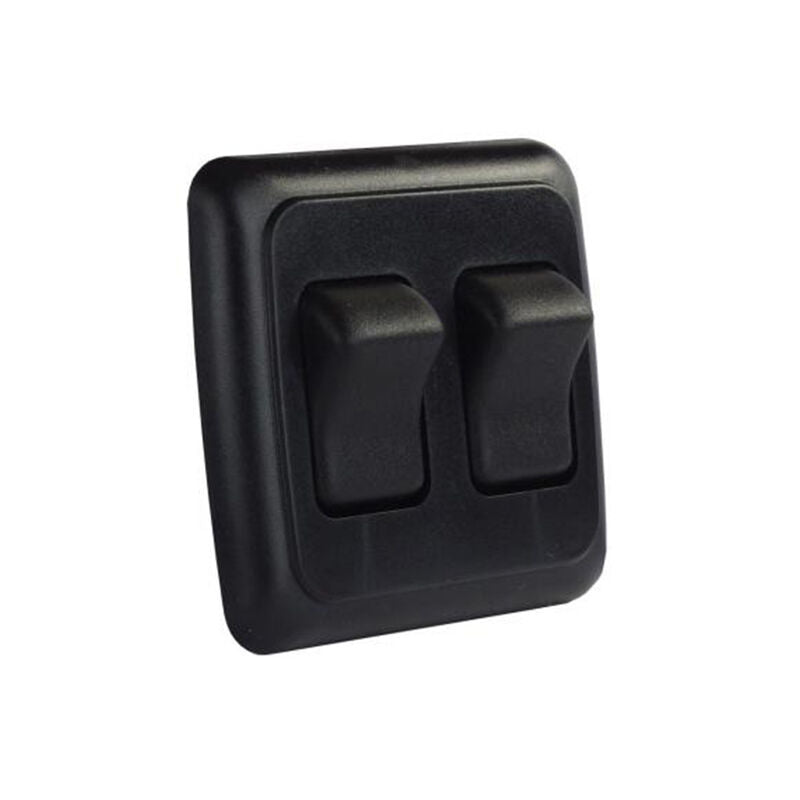 IP66 SINGLE SWITCH PLATE BLACK