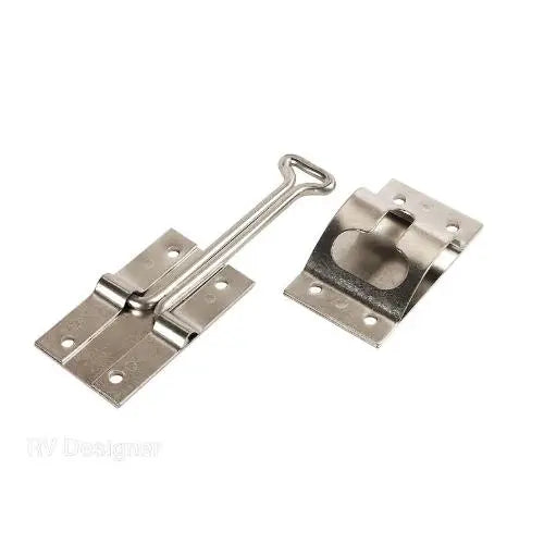 ENTRY DOOR HOLDER ZINC INTIN 4IN