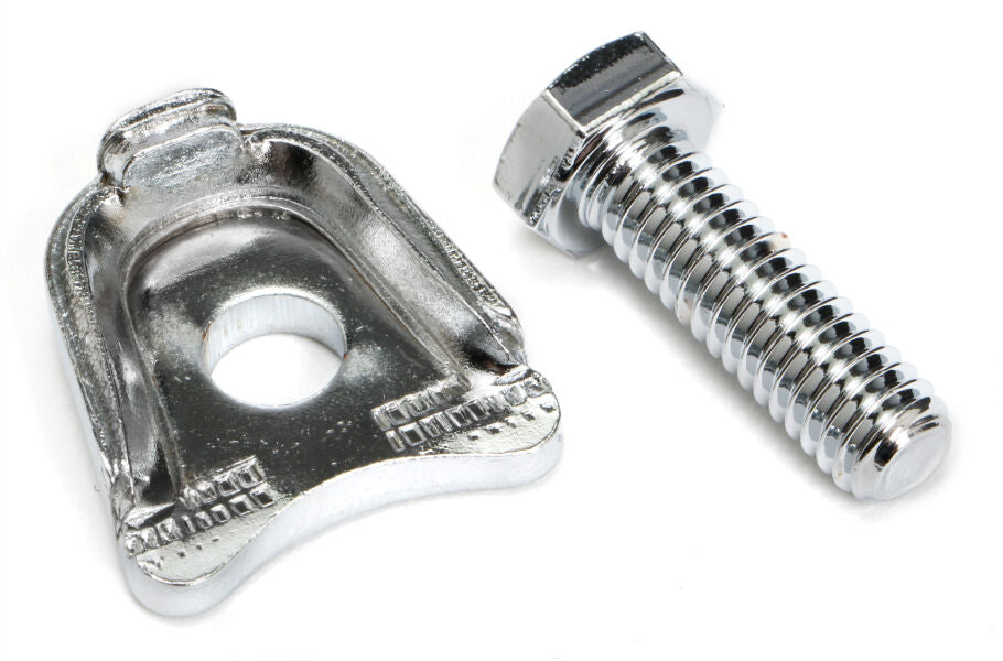 O.E.STYLE DISTRIBUTOR CLAMP; ALL FORDCHROME195964 PONTIAC ENGINES