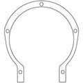 Cometic Ford Flathead V8 8BA/8CM .015in Fiber Timing Cover Gasket - 1948-1953