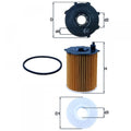 PEUGEOT PARTNER DIESEL 1.6L HDI 4CIL. 2009-> Mahle Oil Filter