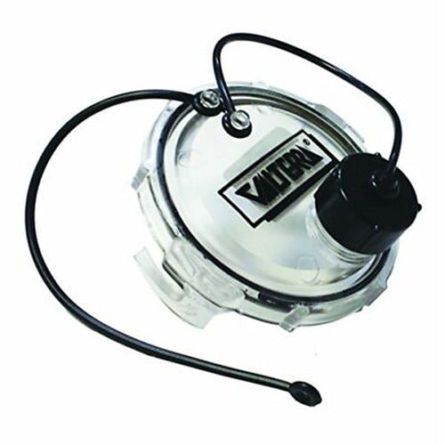 WASTE VALVE CLEAR CAP 3IN 3/4IN GHT WITH CAP BULK