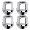 1/2IN ACORN BULGE OPEN END (3/4IN HEX) LUG NUTS 4 BAGGED