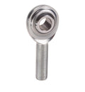 QA1 C Series 2-Pc Rod End - Male/Right Hand - 5mm Bore x M5x.08 - Carbon Steel
