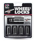 SLAT WALL WHEEL HOOK BLACK 2PC