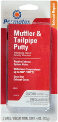 MUFFLER & TAILPIPE PUTTY 2X2OZ FOIL POUCHES