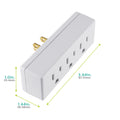 PHILIPS 3-OUTLET GROUNDED TAP 2 PA