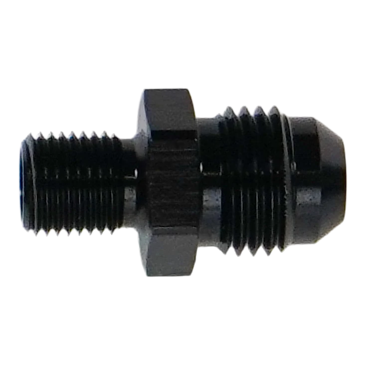 DeatschWerks 6AN Male Flare to M10 X 1.0 Male Metric