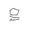 ENGINE TIMING COVER GASKET SET