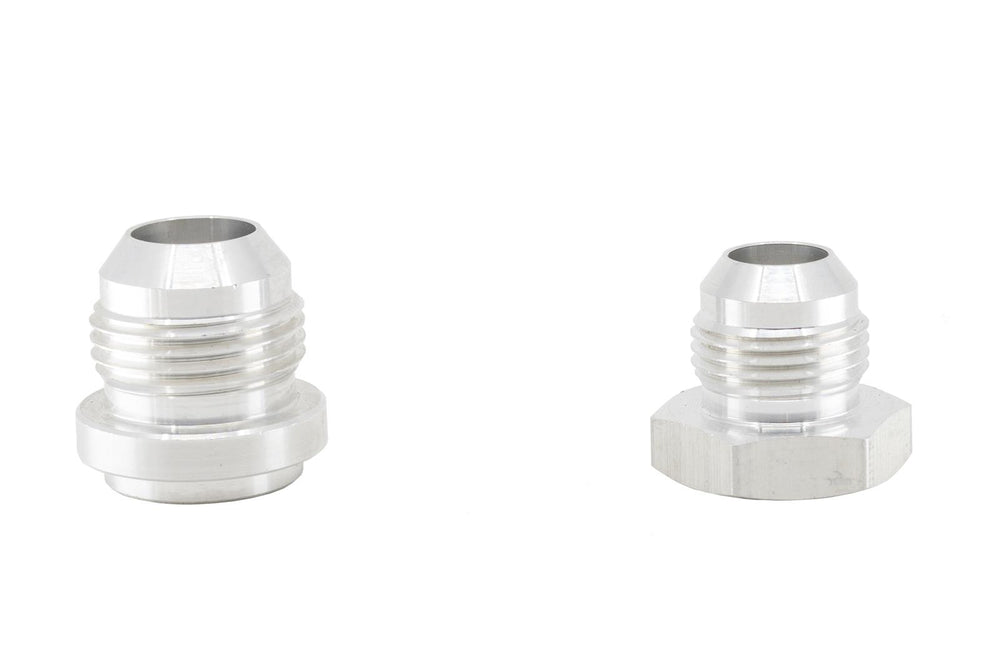 COMPACT 03 AN MALE ADAPTER WELD ON FITTING (UNANODIZED)