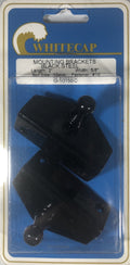 PKGD BLK STEEL MOUNTING BRCKT 2IN X 5/8IN