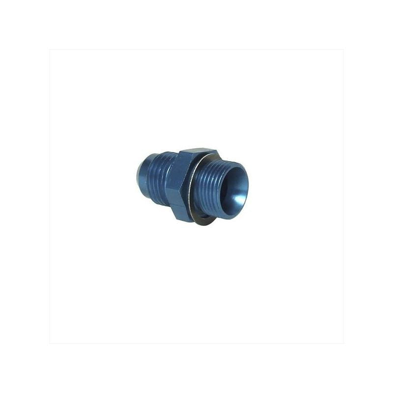 6AN TO 9/1624 BLUE BG DEMON AND HOLLEY SINGLE CARB INLET ADAPTER 2PK