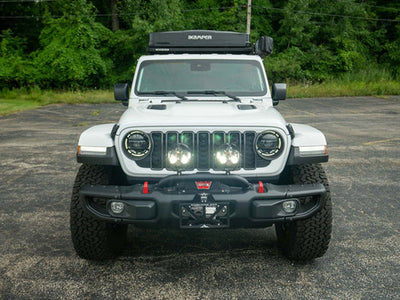 Rough Country Decal | 27 Inch Fender | Orange