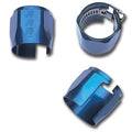 Russell Performance -6 AN Anodized Blue Tube Seal Hose End For 5/16in Fuel Hose