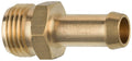 BRASS FUEL CONNECTOR 3/8 HOSE MAL