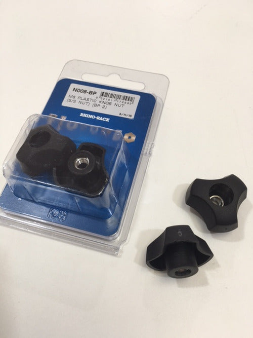 M6 PLASTIC KNOB NUT (S/S NUT)