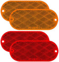 OBLONG REFLECT KIT; AMB/RED
