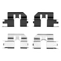 R1 Concepts Disc Brake Hardware Kit Fits Acura TL