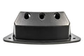 FLAGHOLDER 3 HOLE SCREWMOUNT 3INW X 5INH BLACK