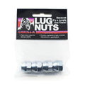 1/2IN ACORN BULGE OPEN END (13/16IN HEX) LUG NUTS 4 BAGGED