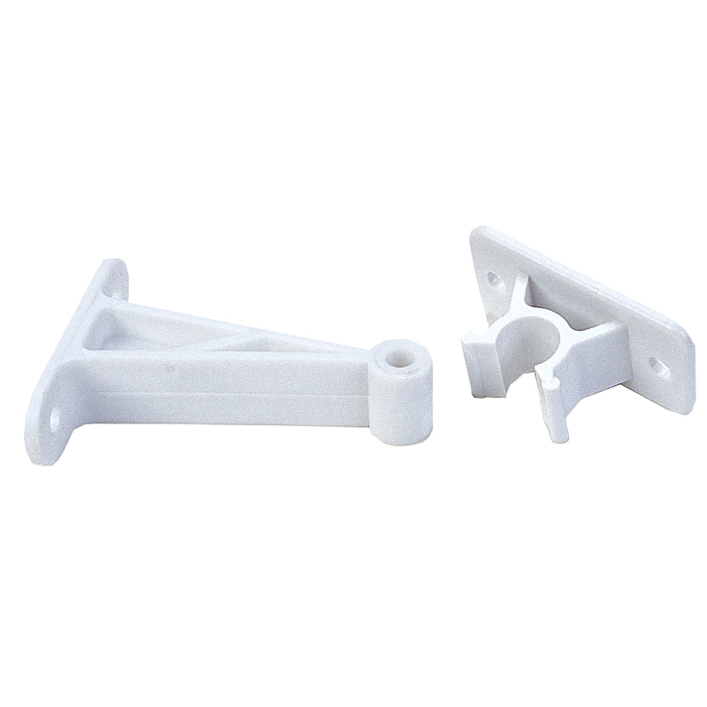 51/2IN CCLIP DOOR HOLDER POLAR WHITE