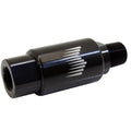 Snow Performance 3/8in NPT to 4AN Straight Water Fitting (Black)