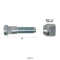 Synergy Jeep XJ/JK/JKU/TJ/LJ/YJ/ZJ Wheel Spacer Replacement Stud 12mmX1.50 w/Lug Nut