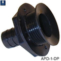 FLUSHED HEAD ALL PURPOSE DRAIN BLACK