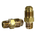 Trans Line Adapter 1/8in -27 NPT X 5/16in 2 Pack