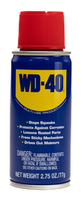 WD-40 auto part detail