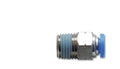 Vibrant Performance - 2662 - Male Straight Fitting, for 1/4 in. O.D. Tubing (1/8 in. NPT Thread)