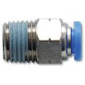 Vibrant Performance - 2664 - Male Straight Fitting, for 1/4 in. O.D. Tubing (1/4 in. NPT Thread)