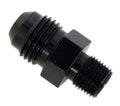 Fragola -6AN x 1/8 NPT Straight Adapter - Black