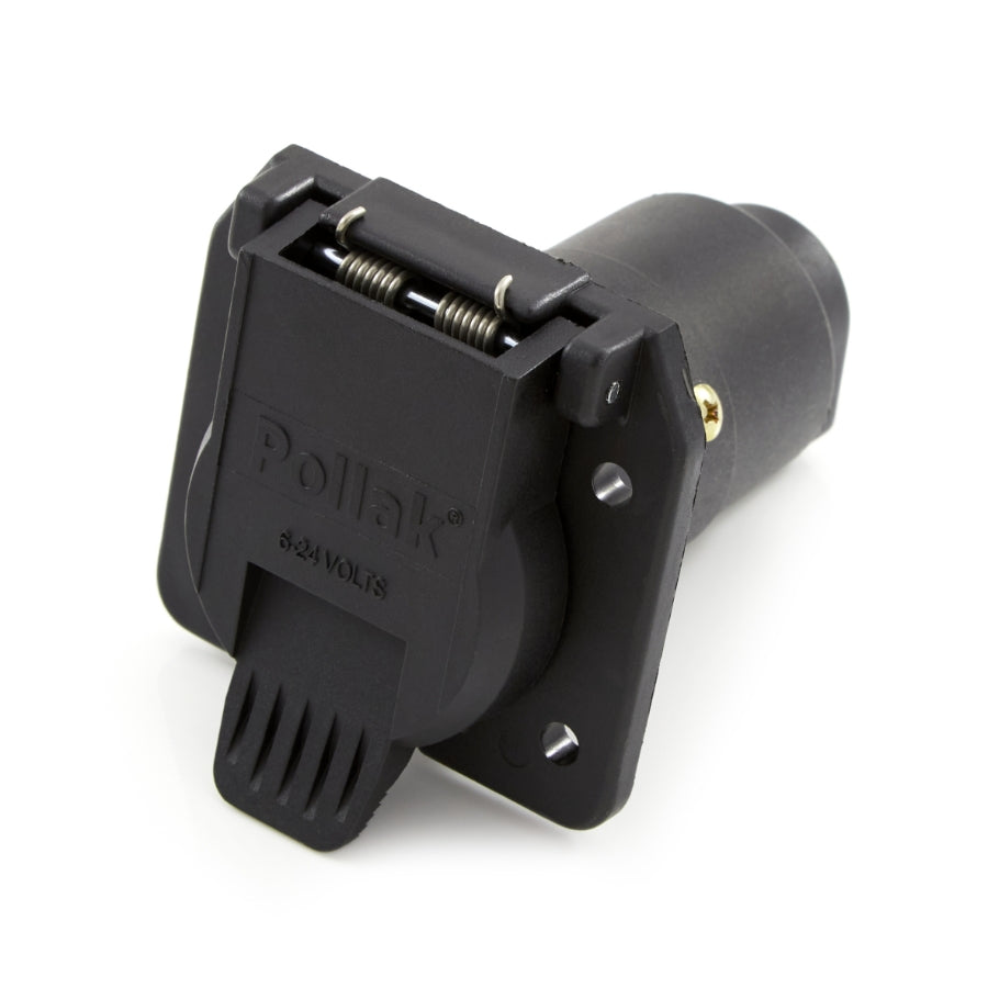 7WAY RV PLASTIC CONNECTOR SOCKET BULK