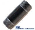Fragola 1/8 NPT Pipe Nipple - Black