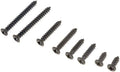 TRIM SCREW AST.BLK.OVAL