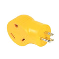 15M/30F AMP POWERGRIP 90 DEGREE ADAPTER 125V/1875W CLAM