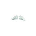MEDIUM RAIN GUTTER SPOUTS 4/PK BLACK