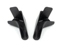 MEDIUM RAIN GUTTER SPOUTS 4/PK BLACK