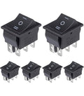 12V MOMON/OFF/MOMON SWITCH BLACK