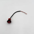 LIGHT,.75IN,RD,MARKER 1 LED,RED,W/