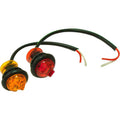 LIGHT,.75IN,RD,MARKER,AMBER, (1) LE