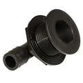 3/4IN 90 DEGREE THRU HULL BLACK