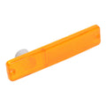 Side Marker Light Lens Front Amber 1972-1983 CJ5 1976-1986 CJ7 And 1981-1986 CJ8 Scrambler OMIX