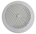 AIR PORT LOUVERED 4IN PLASTIC WHITE CARDED