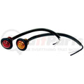 LIGHT,.75IN,RD,MARKER,3 LED,RED,W/